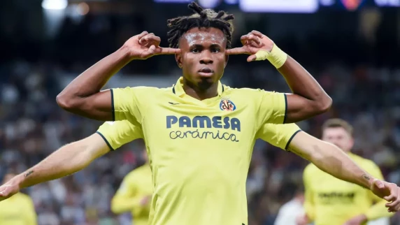 Nigerian Samuel Chukwueze hits brace for Villarreal to sink Real Madrid