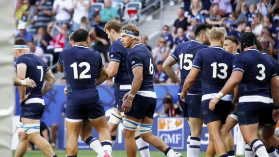 Scotland secure bonus-point win over Tonga to keep play-off hopes alive