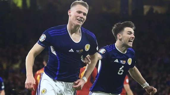 Scotland stun Spain while Switzerland and Romania make it two wins from two