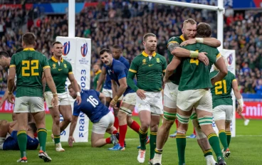 Springboks beat France at the Rugby World Cup