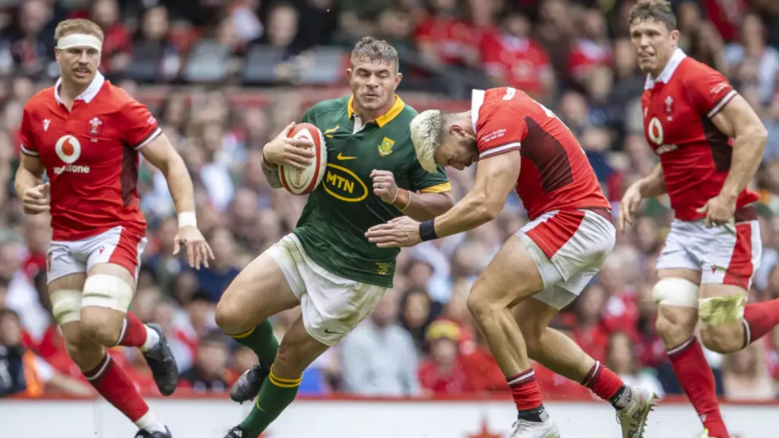 Springboks sound ominous warning with thumping win over Wales in ...