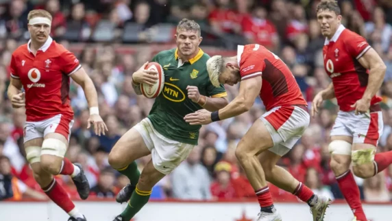 Springboks sound ominous warning with thumping win over Wales in Cardiff