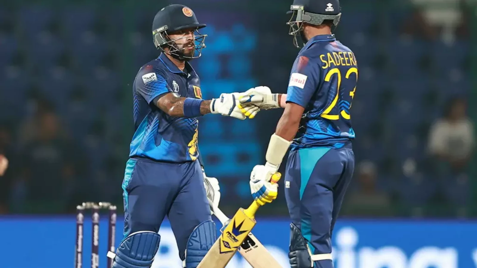 Cricket World Cup: Sri Lanka complete gritty run chase to down ...