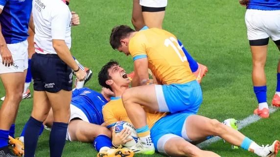 Namibia pay for ill-discipline as Uruguay secure first win of Rugby World Cup