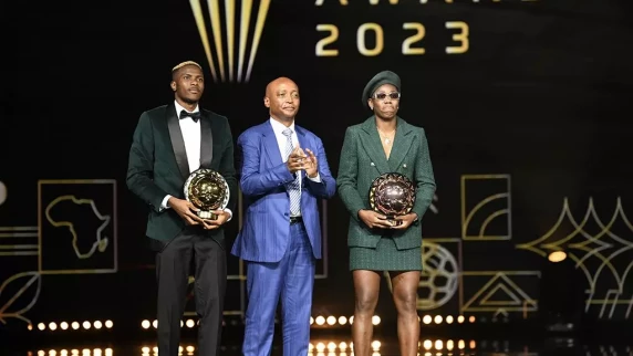 Nigeria's Victor Osimhen and Asisat Oshoala win top CAF awards