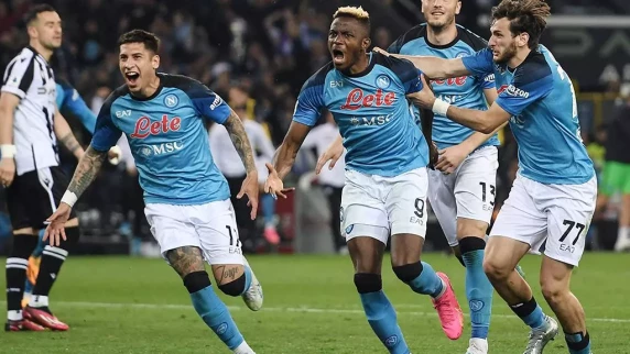 Udinese 1-1 Napoli: Victor Osimhen goal clinches Serie A title