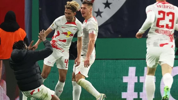 Leipzig ends losing streak with win over Borussia Dortmund in German Cup