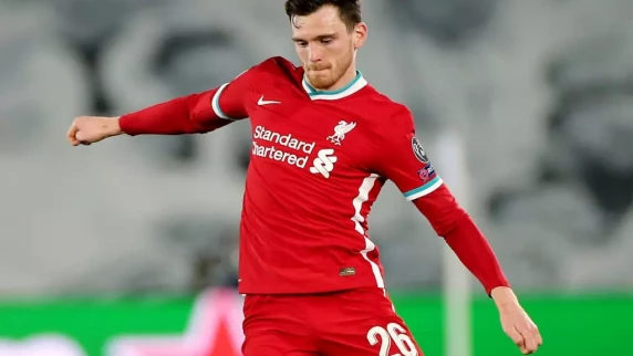 Liverpool's Andy Robertson faces extended time off after shoulder surgery