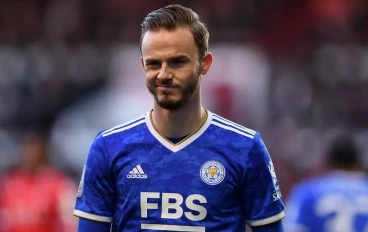 Leicester City and England midfielder James Maddison