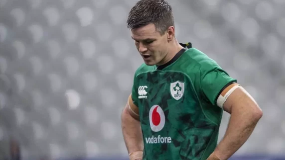 Ireland skipper Johnny Sexton suffers season-ending groin injury