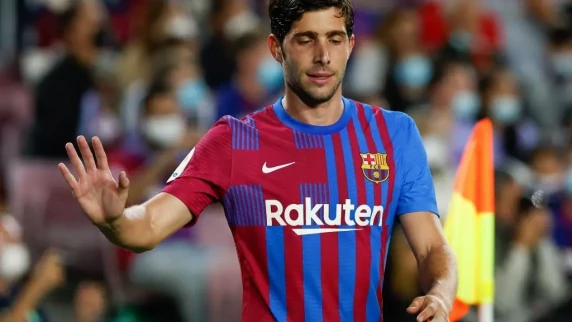 Barcelona captain Sergi Roberto sidelined: Two-week injury blow