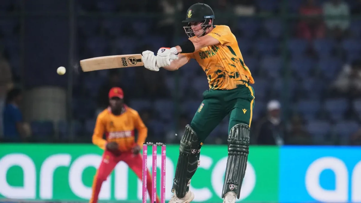 South Africa beat Zimbabwe to maintain unbeaten record at ICC Men's T20 World Cup South Africa beat Zimbabwe to maintain unbeaten record at ICC Men's T20 World Cup
