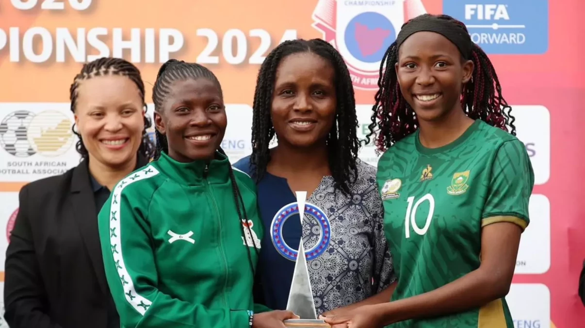 Rising star Adrielle Mibe eyes WAFCON glory with Banyana Banyana