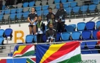 Secretary-general impressed with standard of swimming at this years Africa Champs