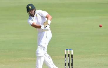 Aiden Markram of the Proteas during day 1 of the 1st Betway Test match between South Africa and West Indies at SuperSport Park