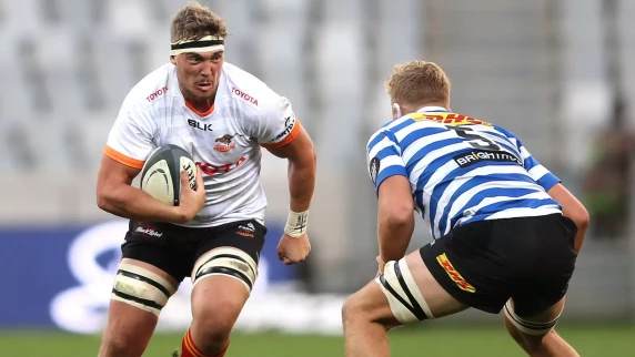 Loose forward Aidon Davis returns to Cheetahs pack