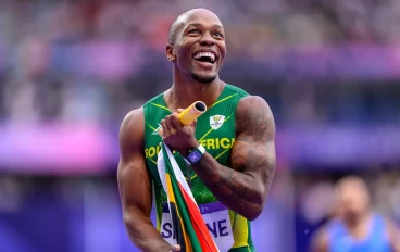 SA sprinter Akani Simbine