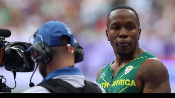 Heartbreak for Akani Simbine as he places fourth in Olympic men's 100m final