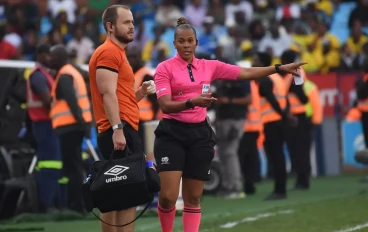 Akhona Makalima during the DStv Premiership match between Mamelodi Sundowns and Cape Town City FC at Loftus Versfeld Stadium on May 25, 2024 in Pretoria, South Africa.