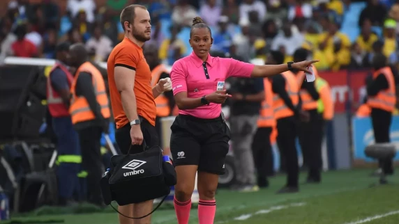 Akhona Makalima says the key to growing as a match official is to improve every day