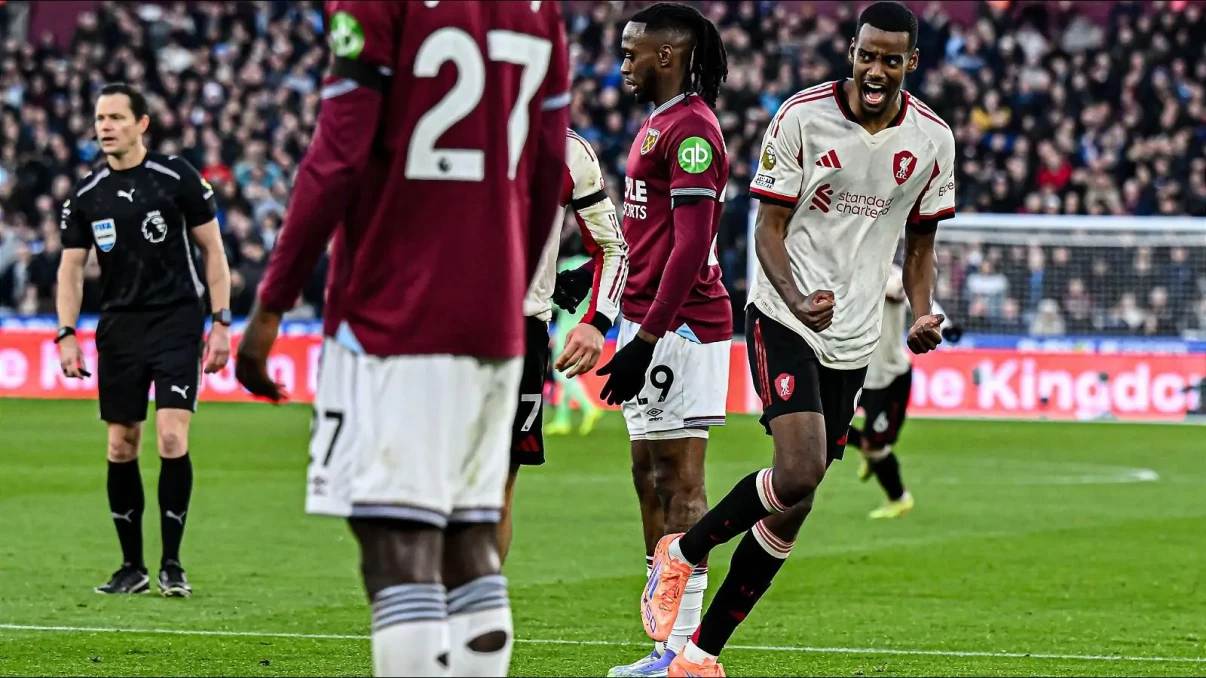 Alexander Isak 'relieved' after ending Liverpool goal drought with victory over West Ham Alexander Isak 'relieved' after ending Liverpool goal drought with victory over West Ham