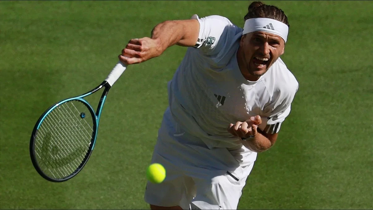 Alexander Zverev storms into third round with confident Wimbledon display Alexander Zverev storms into third round with confident Wimbledon display