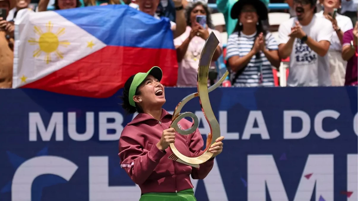 Alex Eala becomes first Filipina to claim a WTA title with Washington crown Alex Eala becomes first Filipina to claim a WTA title with Washington crown