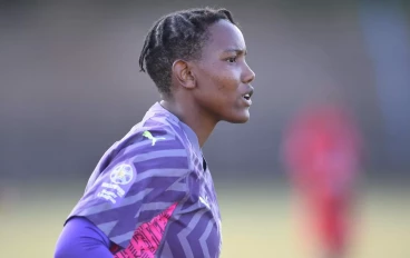 Mamelodi Sundowns Ladies goalkeeper Andile Dlamini