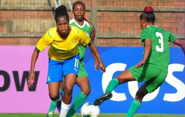 Mamelodi Sundowns Ladies FC striker Andisiwe Mgcoyi