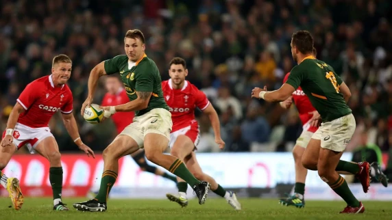 Springboks hit the ground running after touching down in London