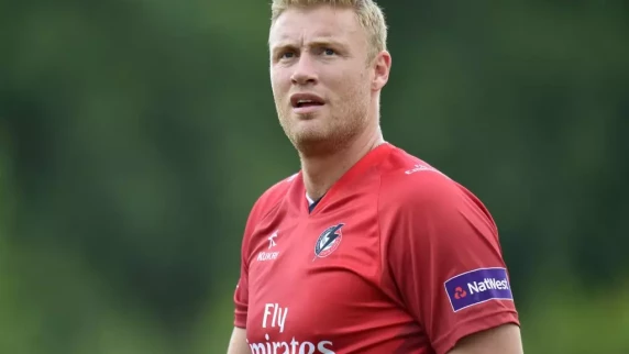 Former England captain Andrew Flintoff 'lucky to be alive' after crash, says his son