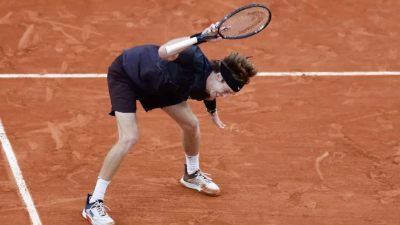 Andrey Rublev goes from red hot to red faced as he boils over at French Open