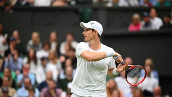 Andy Murray races into second round of Wimbledon after beating Ryan Peniston