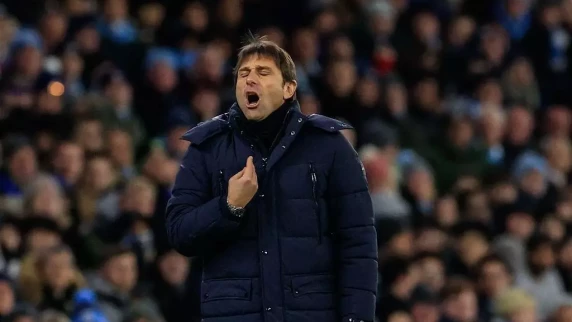 Conte frustrated by Tottenham's performances but calls for patience