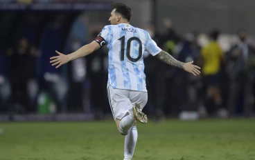 Argentina striker Lionel Messi