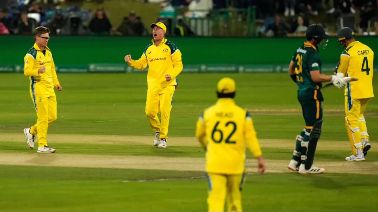 Proteas denied ODI series whitewash in rain-affected Australia defeat Proteas denied ODI series whitewash in rain-affected Australia defeat