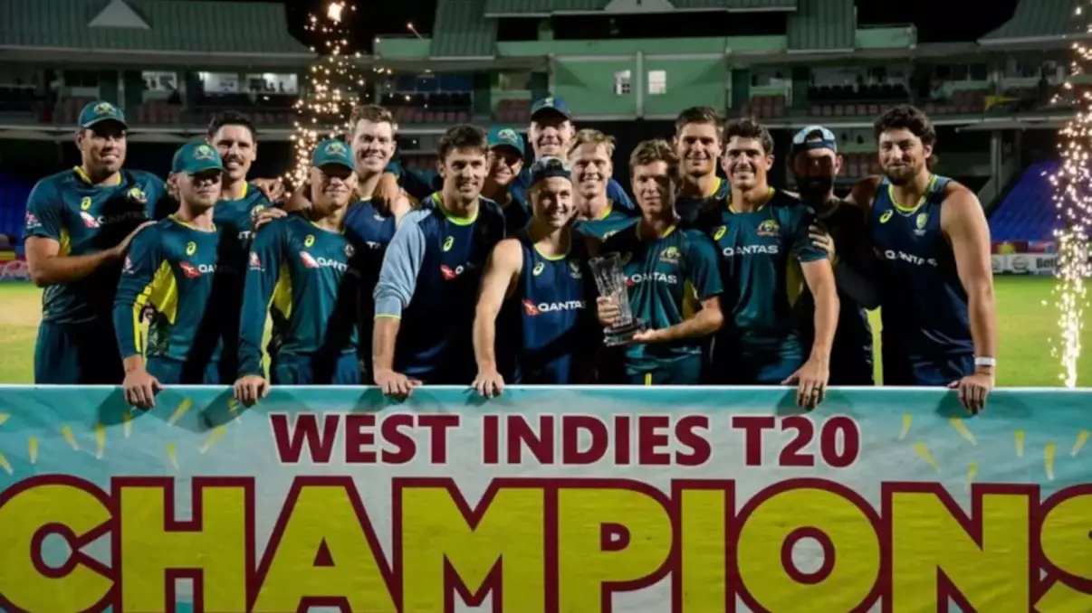 Australia complete T20 series whitewash of West Indies