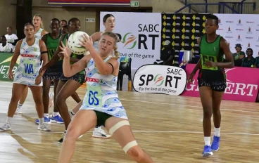 Baby Spar Proteas in action at the Netball World Youth Cup Africa Qualifiers at the University of Pretoria