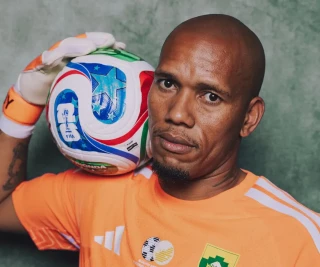 Bafana Bafana reserve goalkeeper Ricardo Goss