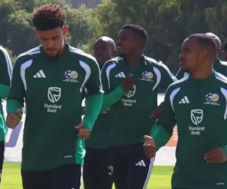 Bafana Bafana FIFA World Cup training session