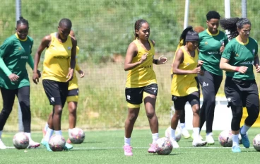 Banyana Banyana training