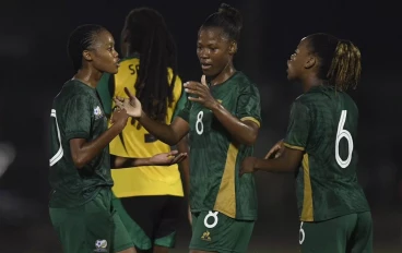 Banyana players vs Jamaica