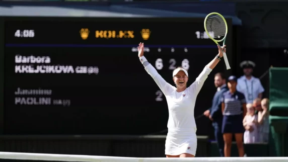 Barbora Krejcikova crowned Wimbledon champion after holding off Jasmine Paolini