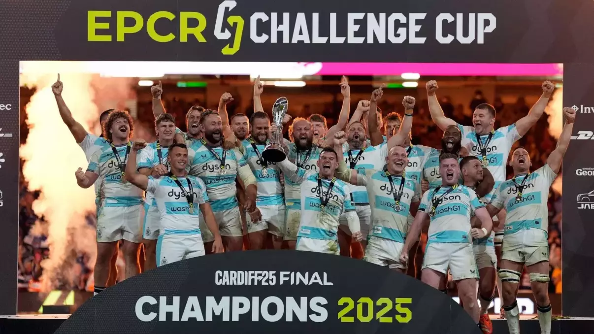 Johann van Graan's Bath clinch Challenge Cup trophy with dominant win over Lyon