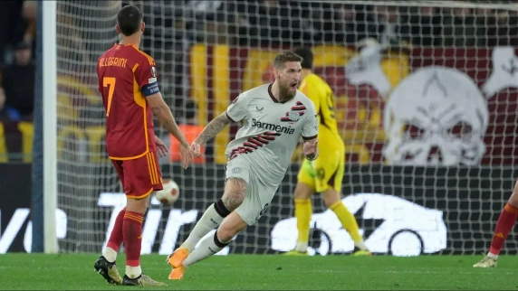 Bayer Leverkusen seize commanding victory over Roma in Europa League semifinal