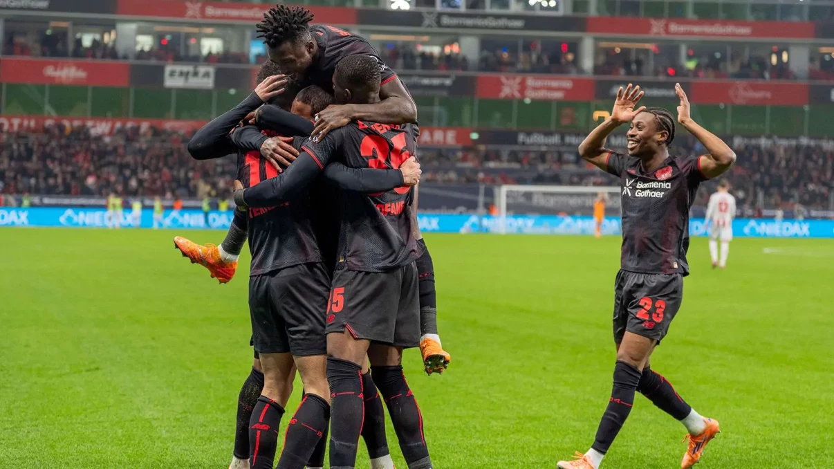 Bundesliga: Bayer Leverkusen down Koln, St.Pauli win relegation zone clash Bundesliga: Bayer Leverkusen down Koln, St.Pauli win relegation zone clash