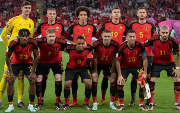 Belgium National Team ahead of FIFA World Cup Qatar 2022 fixture against Canada