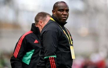 Manchester United forward coach Benni McCarthy before the pre-season friendly match between Manchester United and Athletic Bilbao at the Aviva Stadium in Dublin.