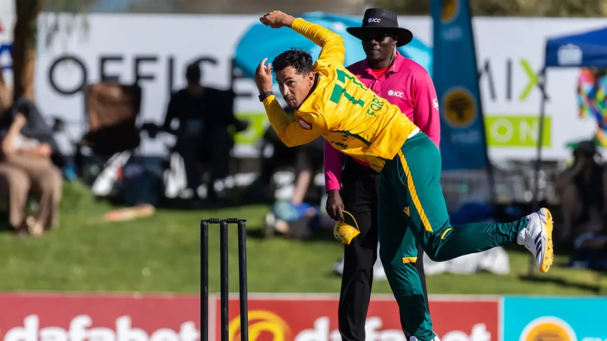 Bjorn Fortuin taking confidence from Namibia into Aussie series Bjorn Fortuin taking confidence from Namibia into Aussie series