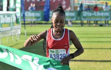 Lesotho runner Blandina Makatisi